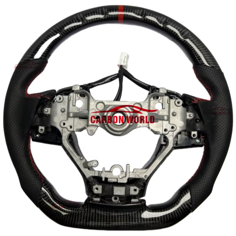 Volant en Fiber de carbone, accessoires d'intérieur de voiture pour Lexus IS250 IS350 ES ES300 GS GS350 NX CT200 RC
