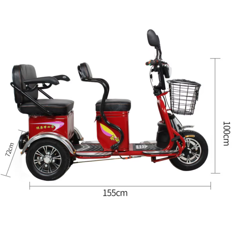 Mini Scooter électrique adulte 3 roues 48V 600W Tricycle