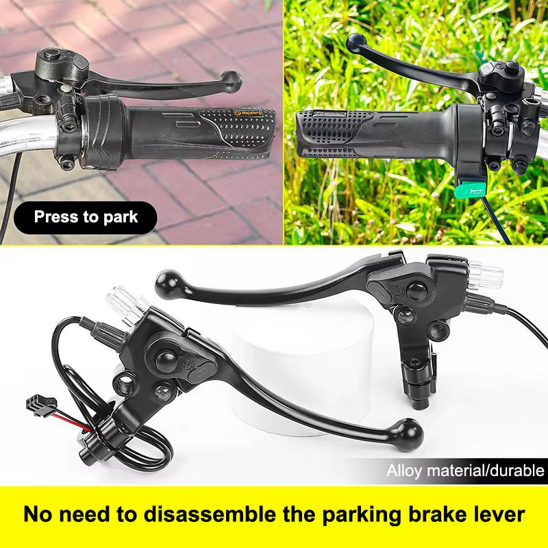 Leviers de frein de vélo BMX ultralégers pour vélo électrique, poignée confortable en alliage d'aluminium pour le cyclisme longue distance
