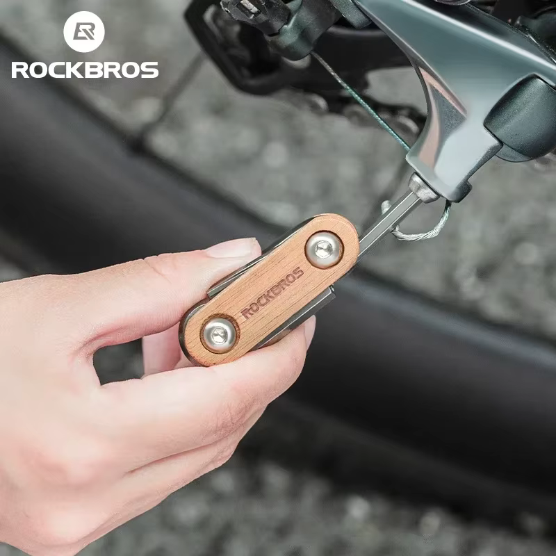 ROCKBROS 8 en 1 outil de réparation de vélo Portable