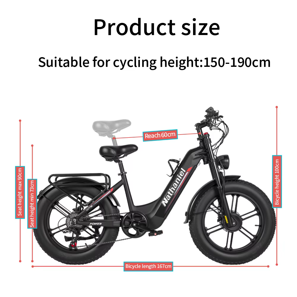 Vélo électrique adulte Nathaniel SYR08