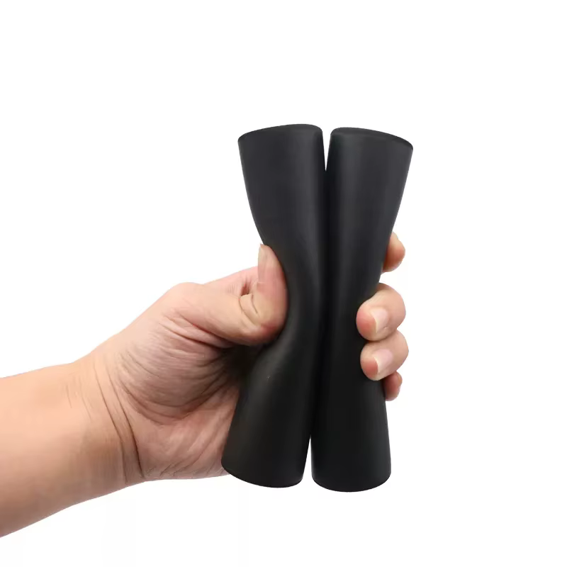 Poignées de vélo coordonnantes en silicone éponge souple