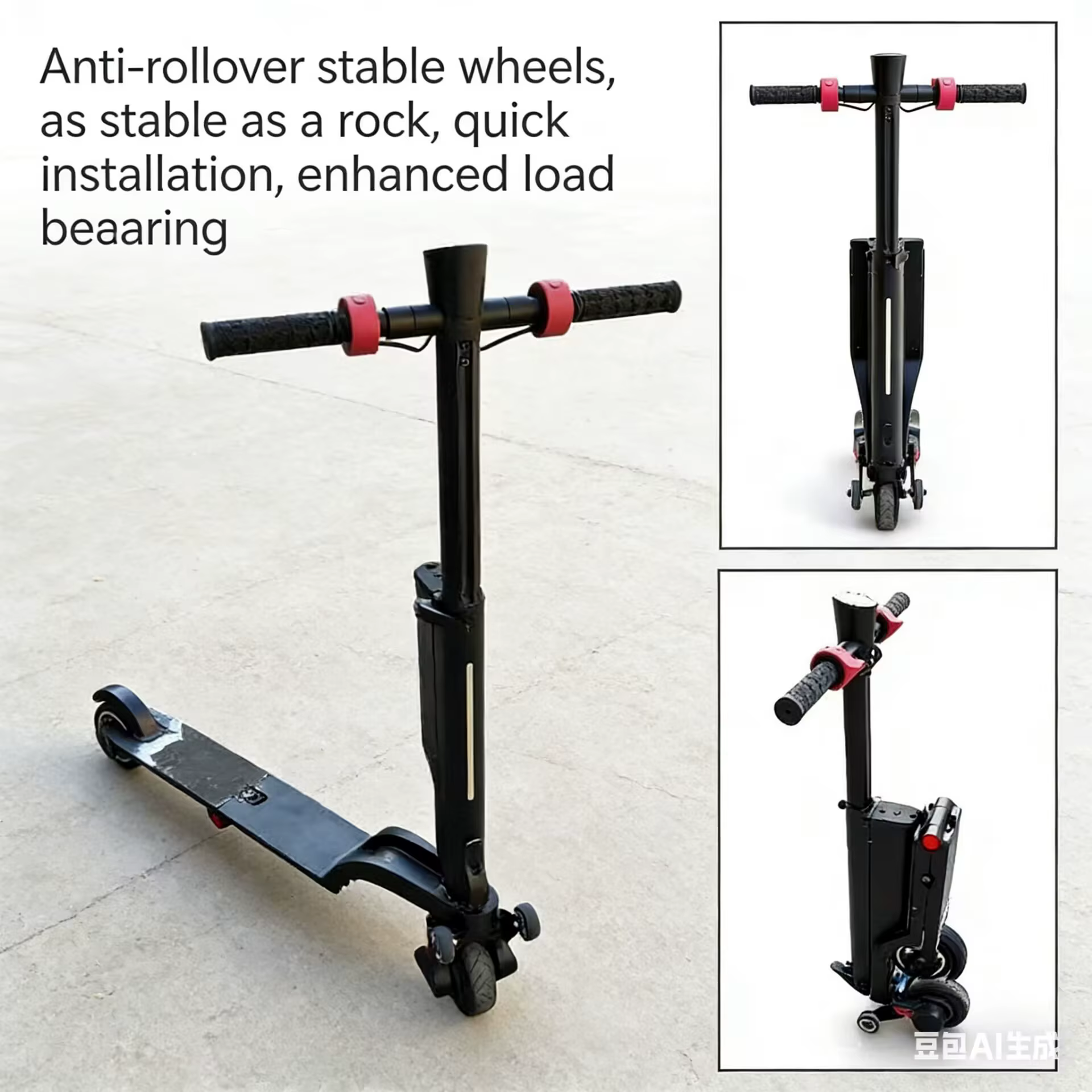 Roues stabilisatrices auxiliaires pour trottinette électrique Hx X6 – Accessoires anti-chute