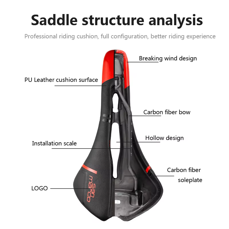 SAN MARCO mantra selle en fibre de carbone pour vélo de route 143mm Ultra-léger respirant hommes femmes