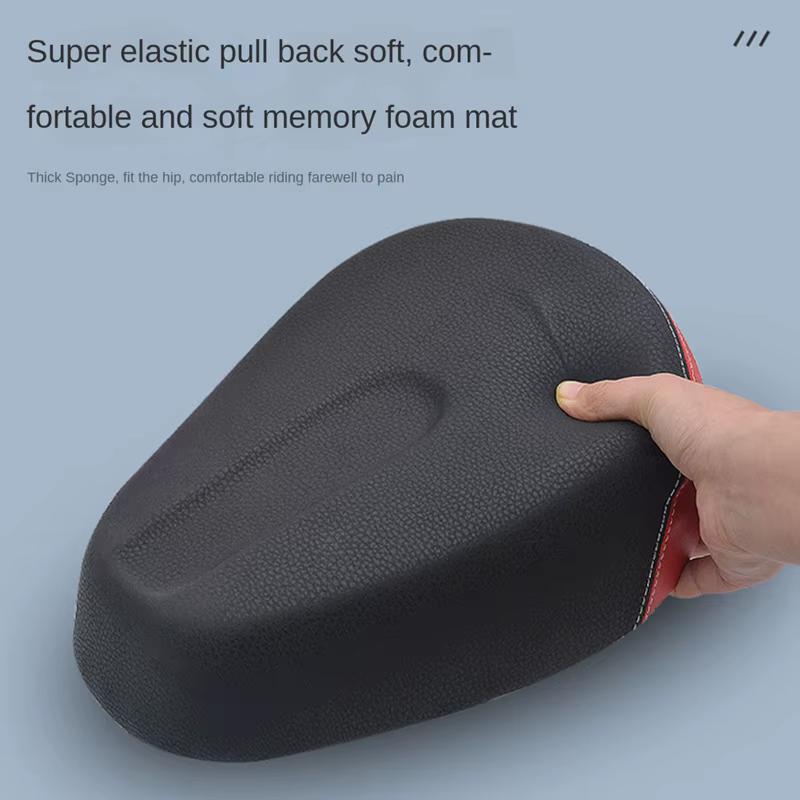 Selle de vélo électrique à quatre ressorts