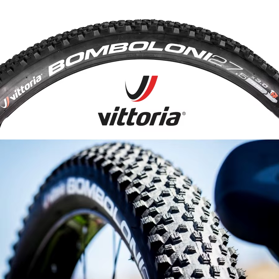 Vittoria BOMBOLOSettlement-Pneu de graisse pliable sans chambre à air