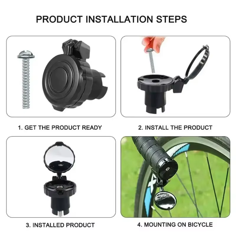 Rétroviseur de vélo pour guidon
