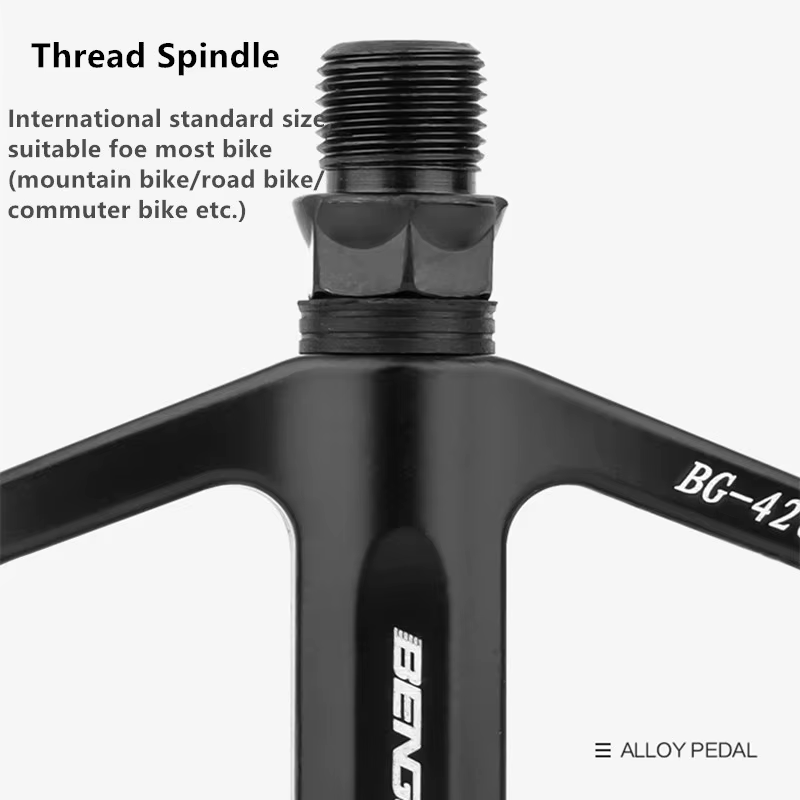 Pédales de vélo haut de gamme de 9/16 pouces