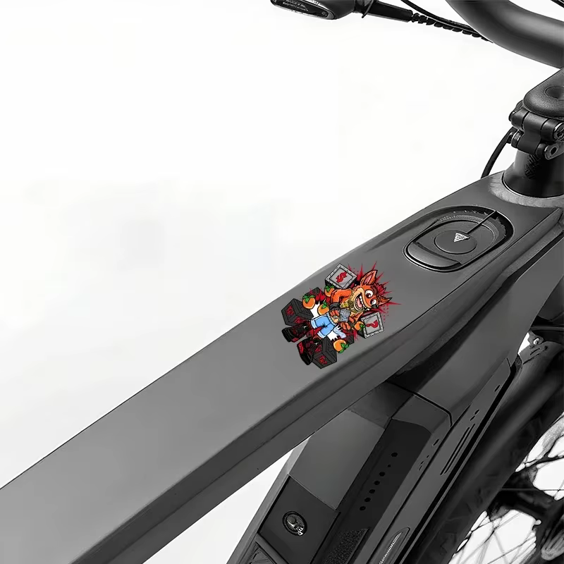 2 autocollants de vélo