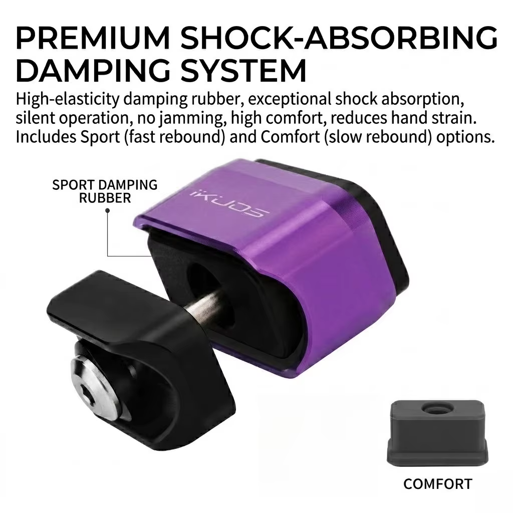 Amortisseur arrière sport confort en élastomère pour vélo pliant Brompton P Line T