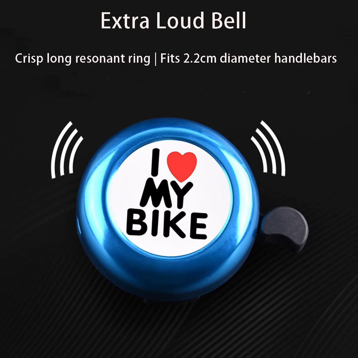 Sonnette de vélo mignonne et sonore pour vélos de balance et VTT - Pièces de cyclisme