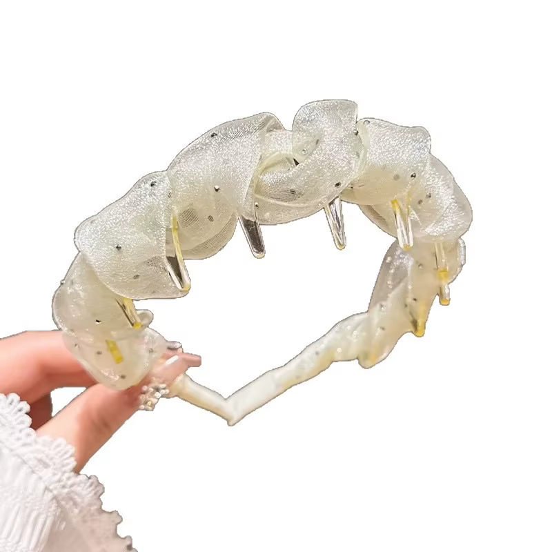 Serre-tête élégant et chic pour femme, style bohème vintage, accessoire pour cheveux, idéal pour soirées, mariages, rendez-vous et week-ends.