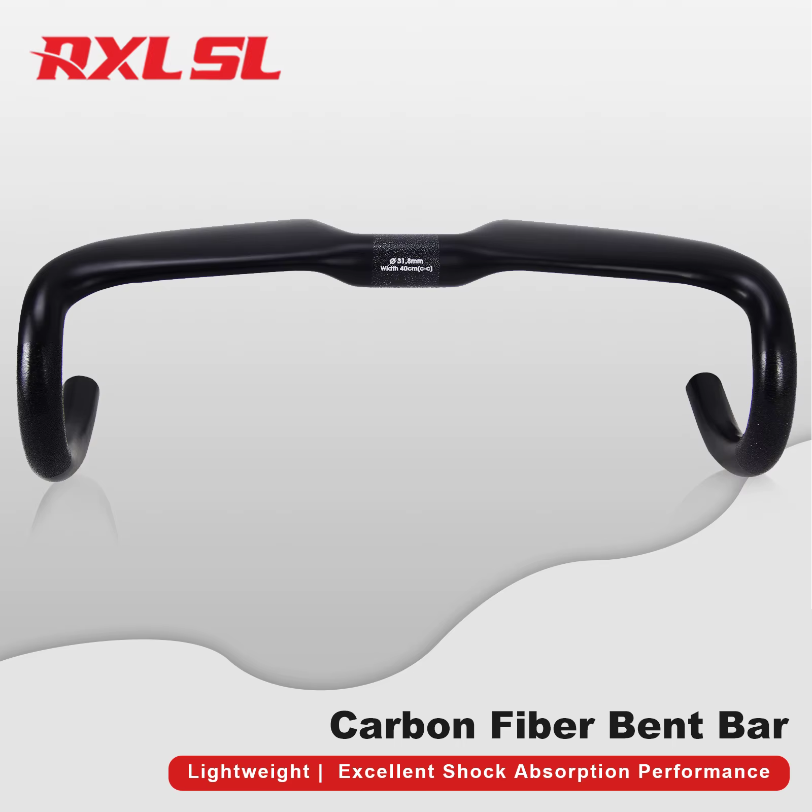 RXL SL 31.8 guidon de vélo de route en carbone routage interne