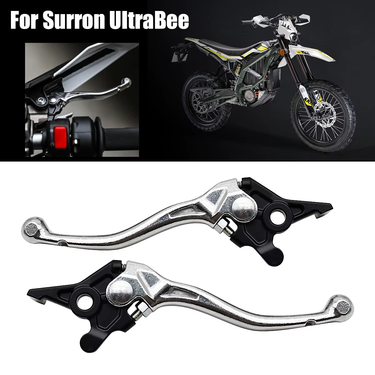 Levier de frein gauche et droit d'origine pour moto électrique Surron UltraBee