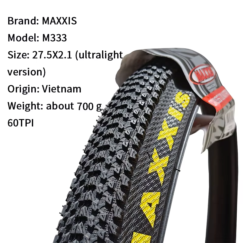 Maxxis M333 PACE vtt pneu de vélo 26*1.95 26*2.1 27.5X1.95 27.5x2.1 29x2.1 29er VTT