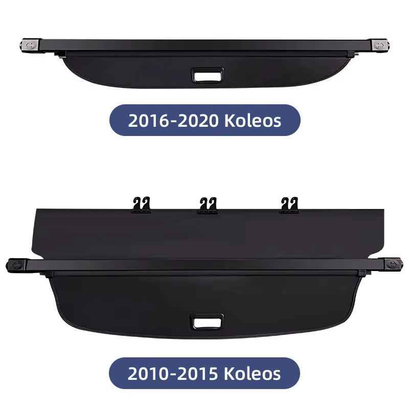 Housse de chargement rétractable pour Renault Koleos 2010 – 2023, bouclier de coffre étanche, accessoires automobiles