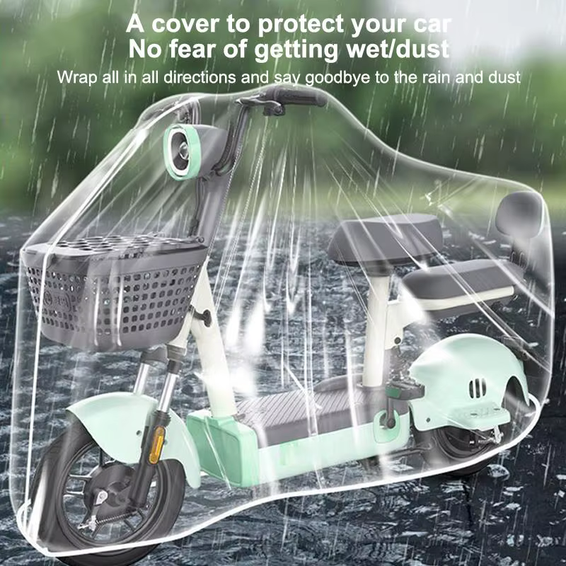 Housse de protection imperméable et anti-UV pour vélos, abri extérieur anti-poussière et résistant à la pluie, grande capacité pour plusieurs vélos