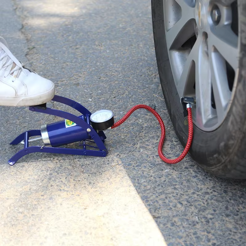 Pompe à Air de vélo avec manomètre