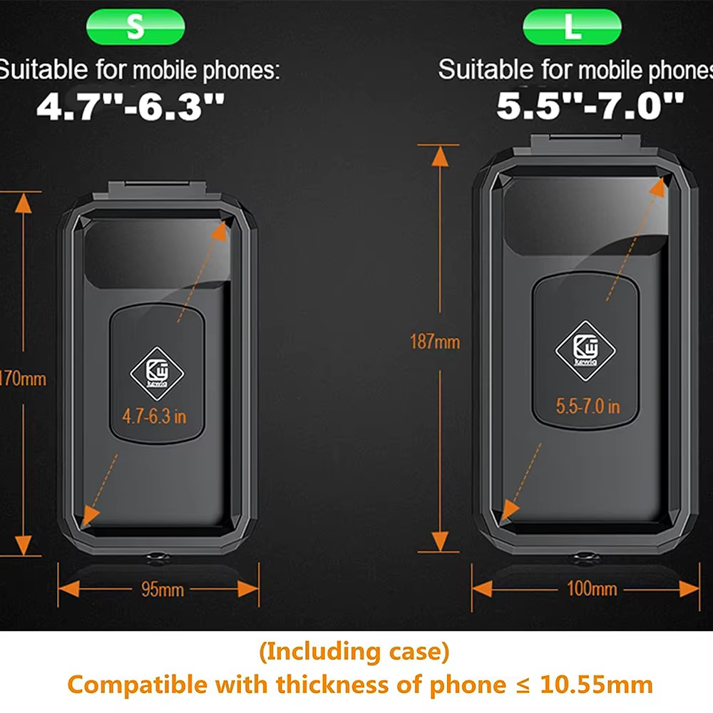 Support de téléphone de vélo étanche