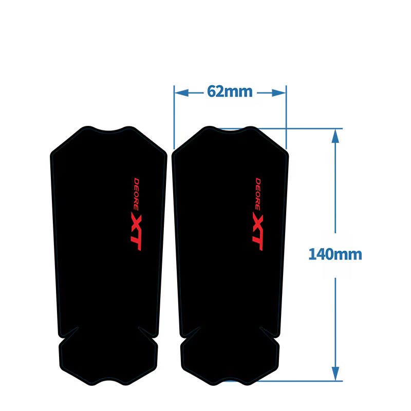 Autocollants de Protection de manivelle de vélo de route M8100 XT