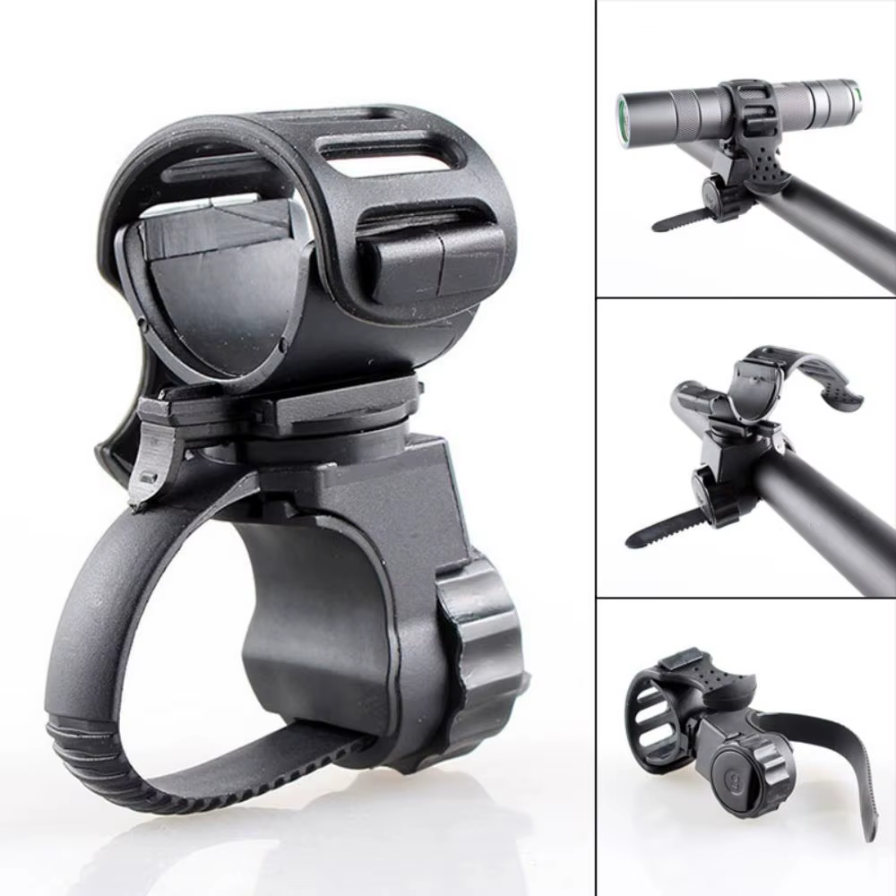 Support de lampe pour guidon de vélo
