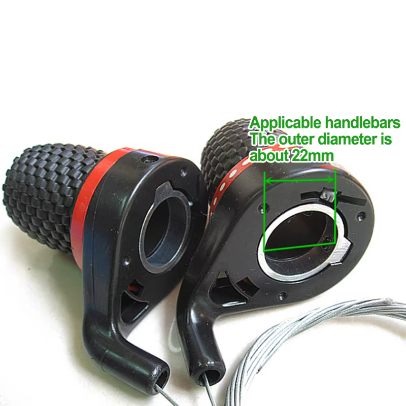 1 paire de poignées de dérailleur pour Transmission de vélo
