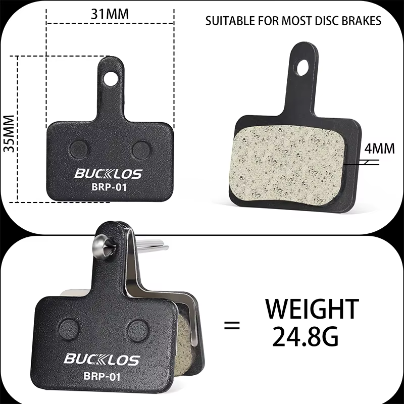 BUCKLOS plaquettes de frein de vélo