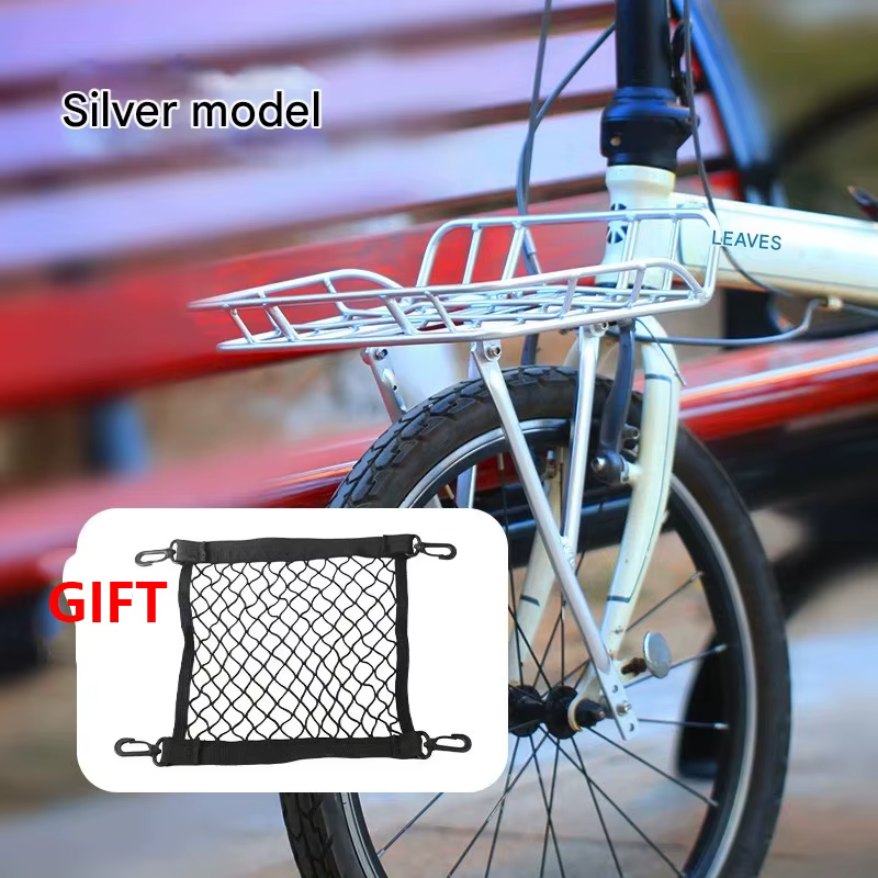 Porte-bagages avant de vélo de 20 pouces en alliage d'aluminium super léger
