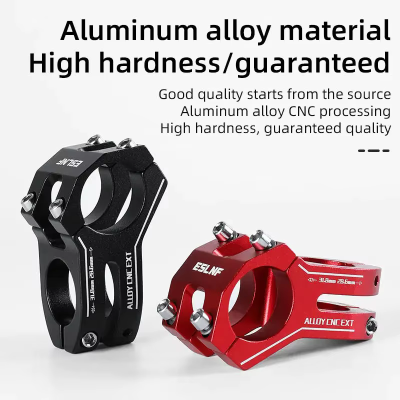 Potence de guidon courte en aluminium CNC pour vélo de route
