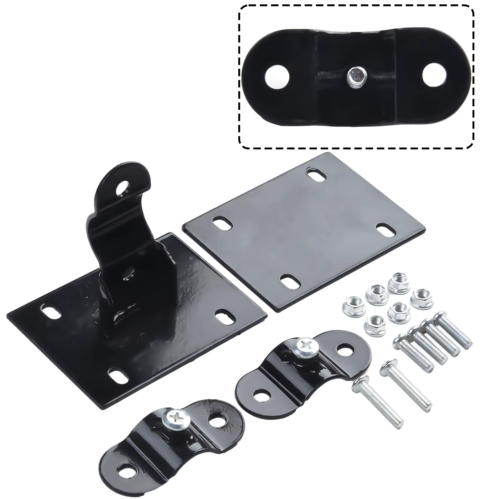 1 ensemble de supports de panier de vélo pour vélo pliant