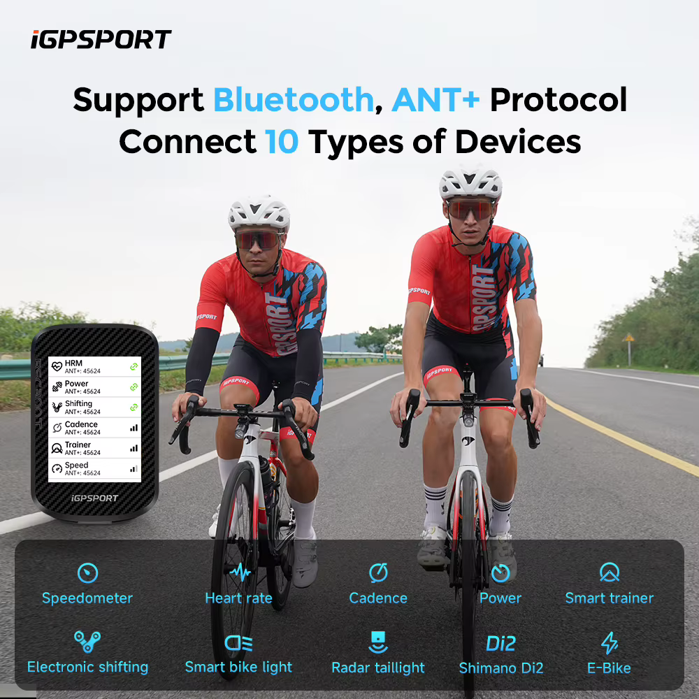 Ordinateur de vélo GPS tactile iGPSPORT BSC300T
