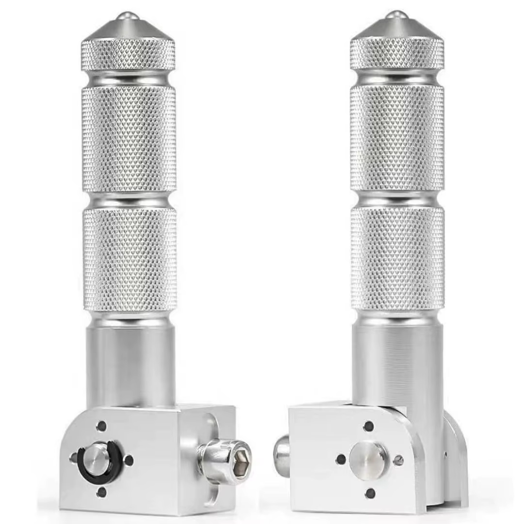Repose-pieds pliables en aluminium de 8 mm