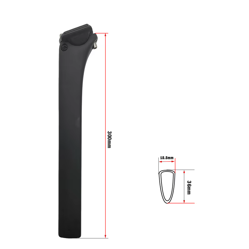 Tige de selle de vélo en carbone pour vélo de route SL8