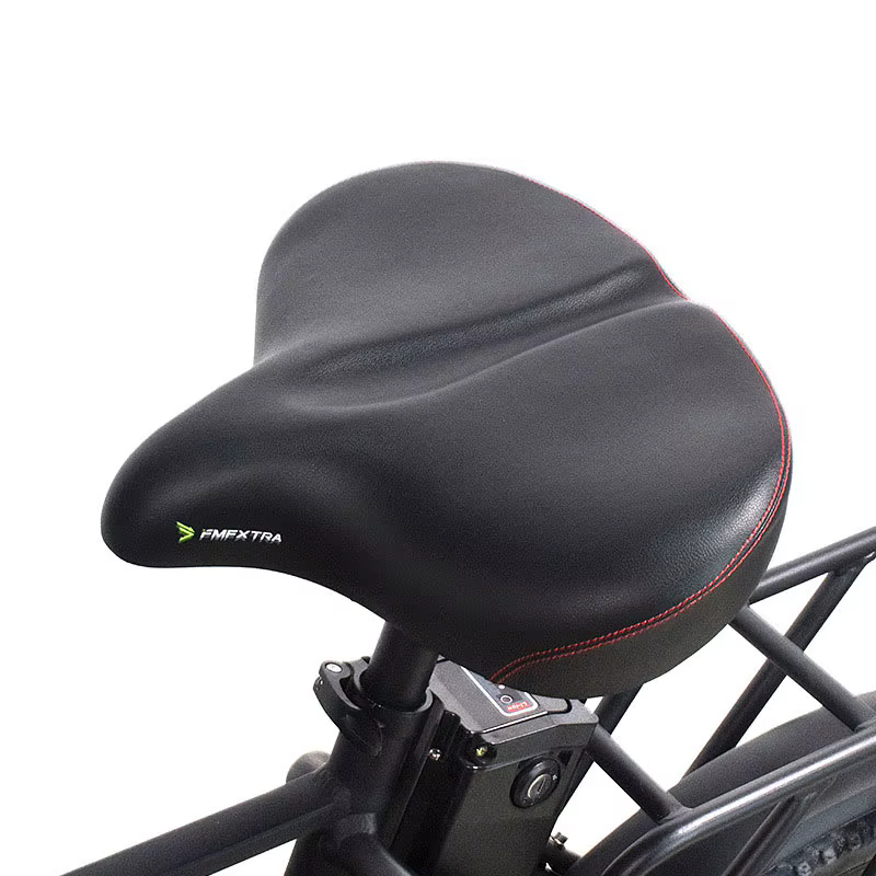Siège de vélo électrique pliant amélioré : coussin imperméable et extra épais pour vélos de montagne – Ajustement universel