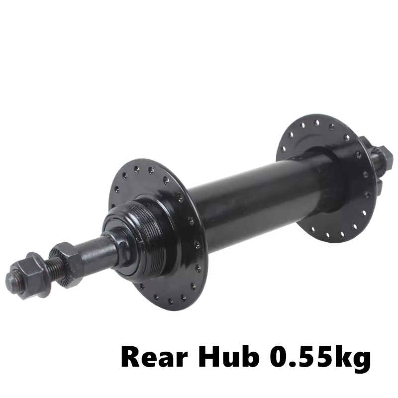 Moyeux de vélo vélo de neige 26x4.0 frein à disque Ultra-large ajustement volant d'inertie rotatif 36 trous roue avant et arrière en acier à haute teneur en carbone