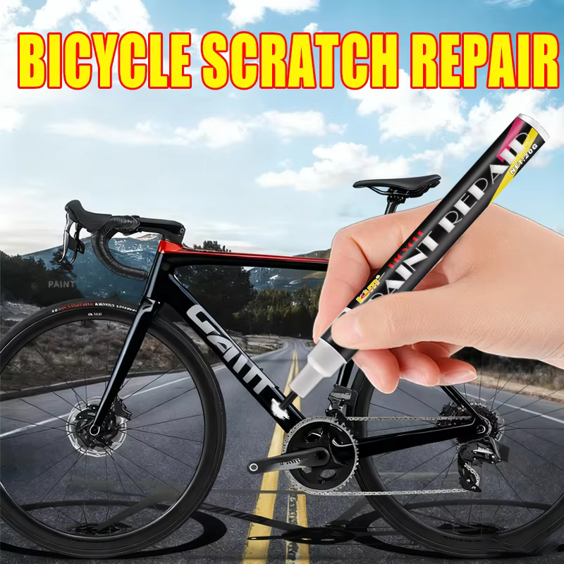 Stylo de retouche pour réparation des rayures sur cadre de vélo