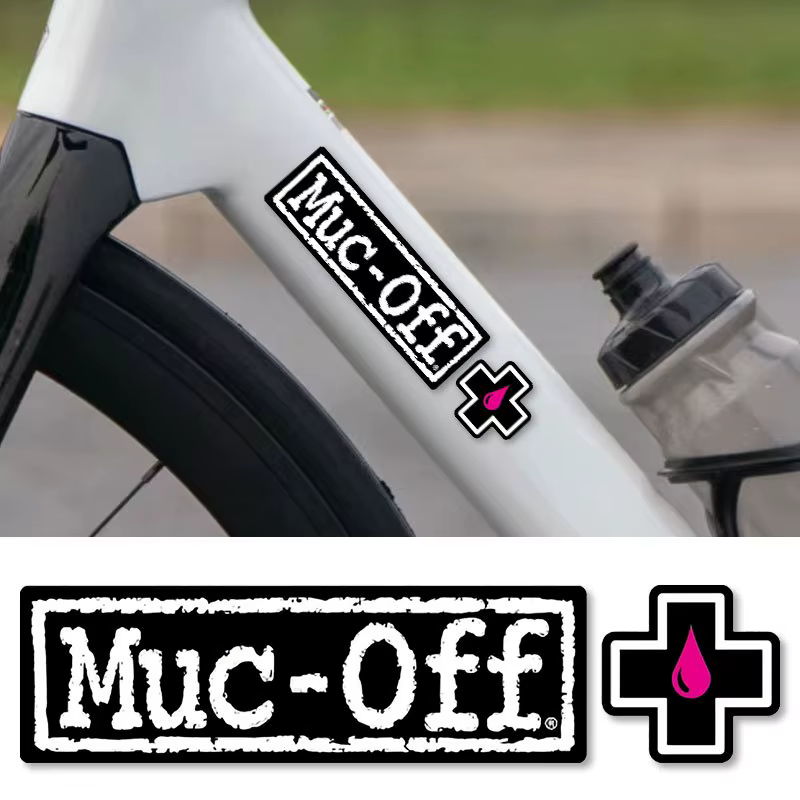 Autocollant en vinyle pour vélo MUC-OFF