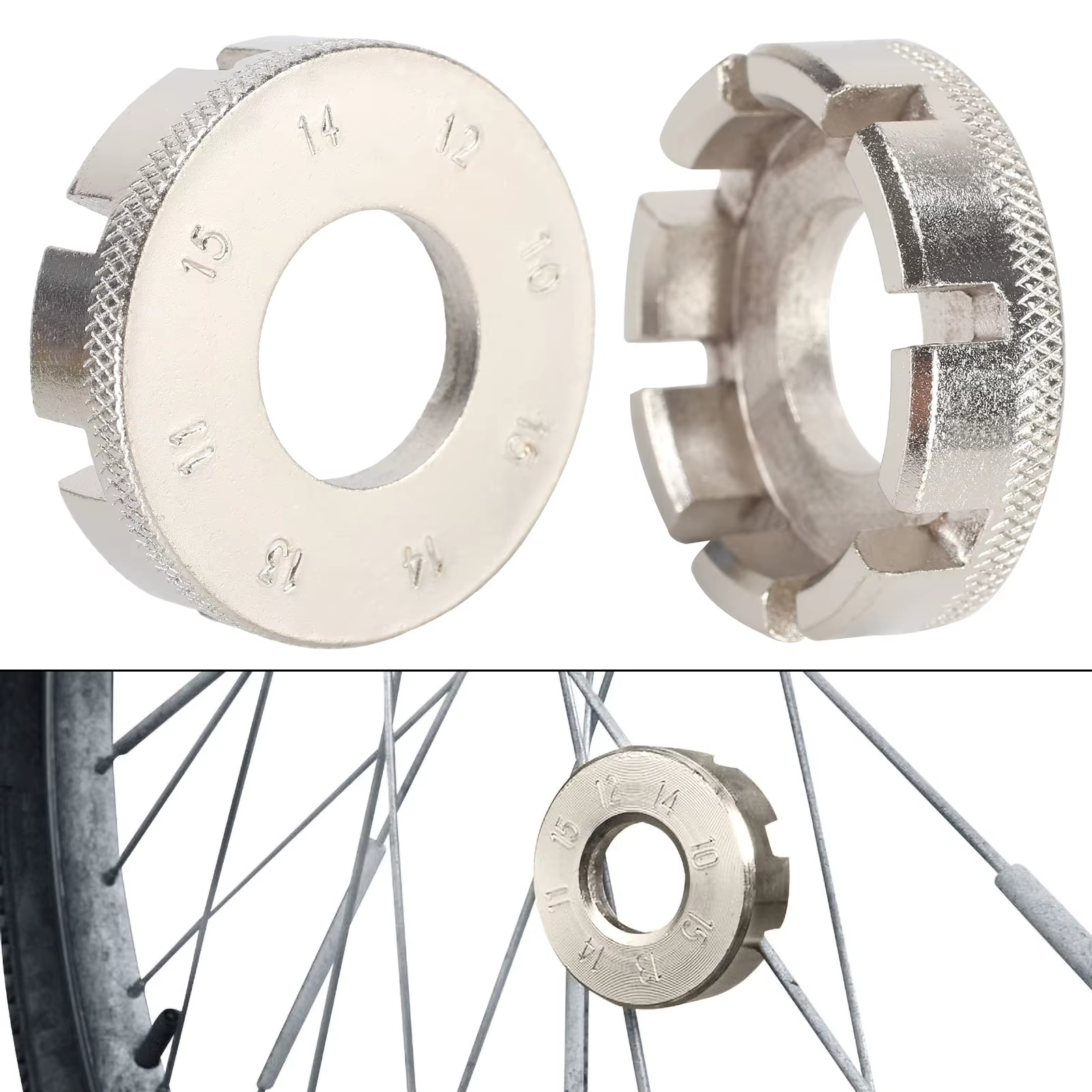 Clé à rayons de vélo, outils de cyclisme