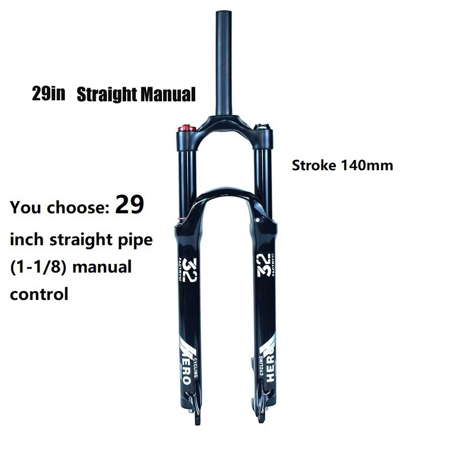 Fourche de suspension pneumatique pour VTT