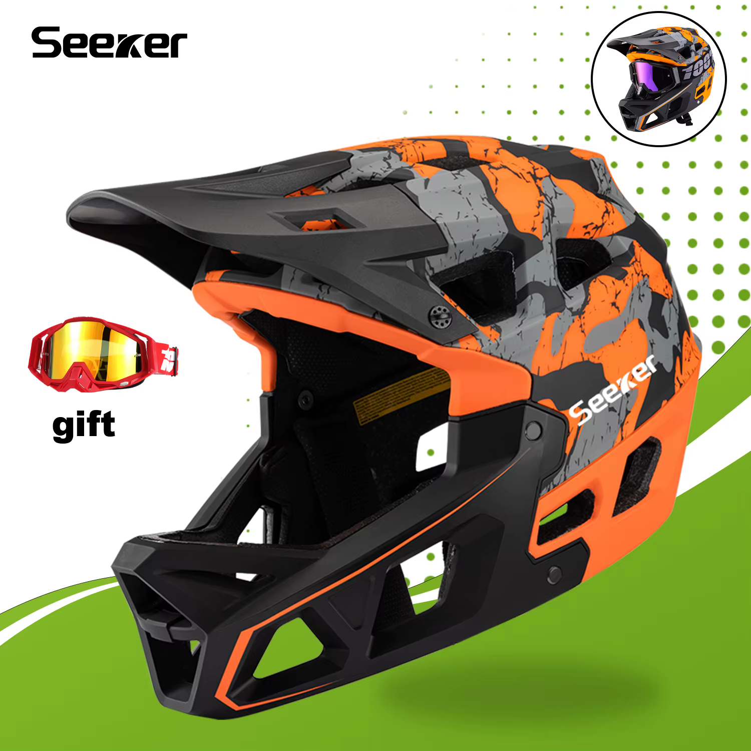 Casque de vélo tout-terrain UMUSEEKER