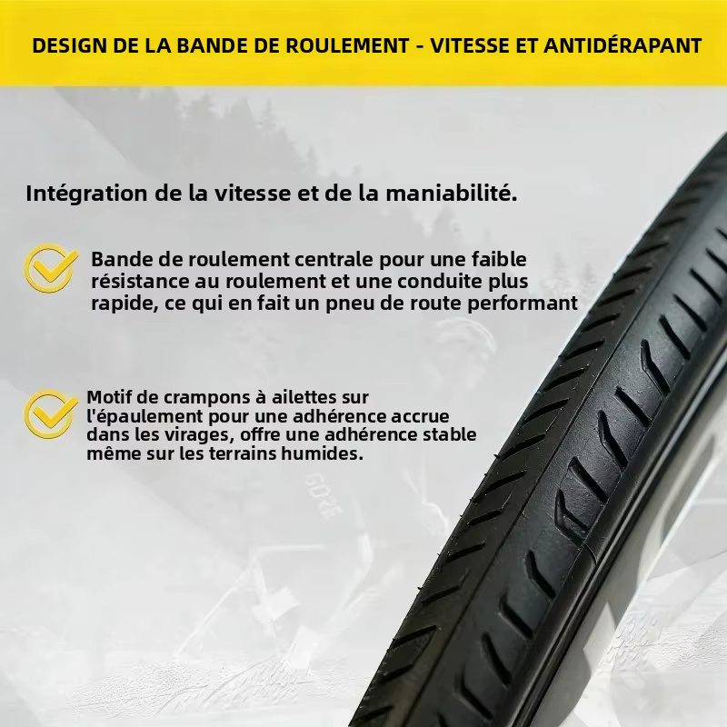 Pneus de vélo de route Thinvik 700X25/28C