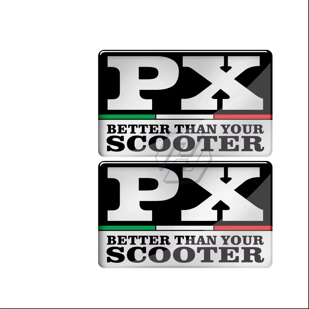 Autocollant de moto 3D pour Scooter Piaggio Vespa PX125 PX150 PX200 PX 125 150 200