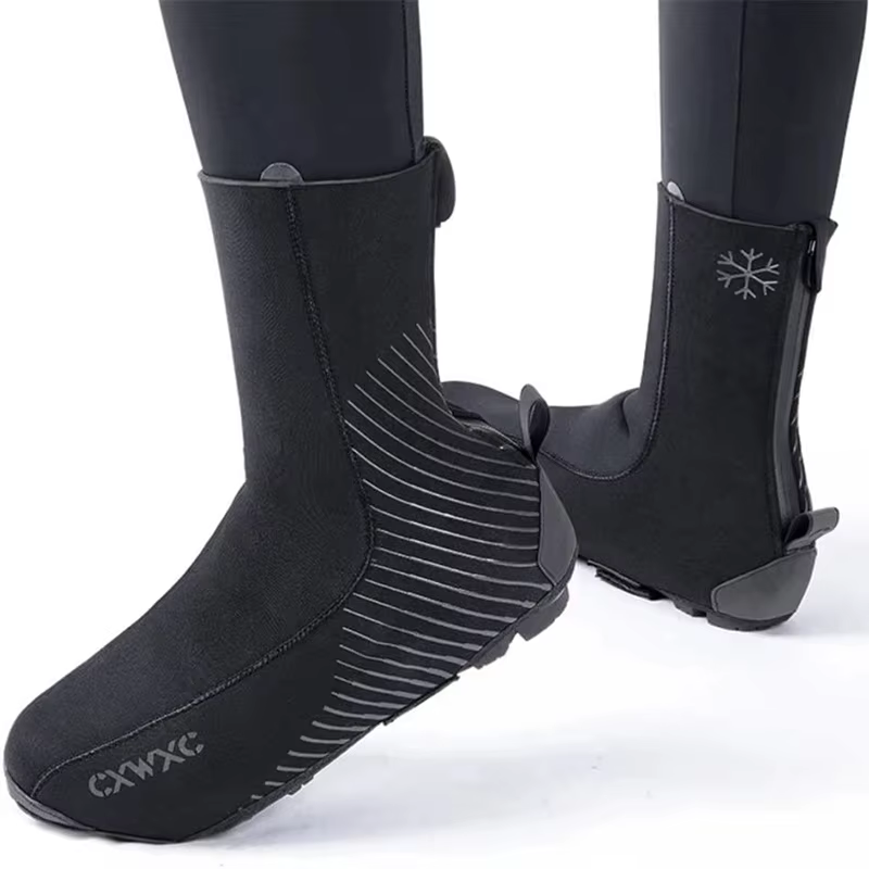 Couvre-chaussures de cyclisme d'hiver chauds pour hommes et femmes