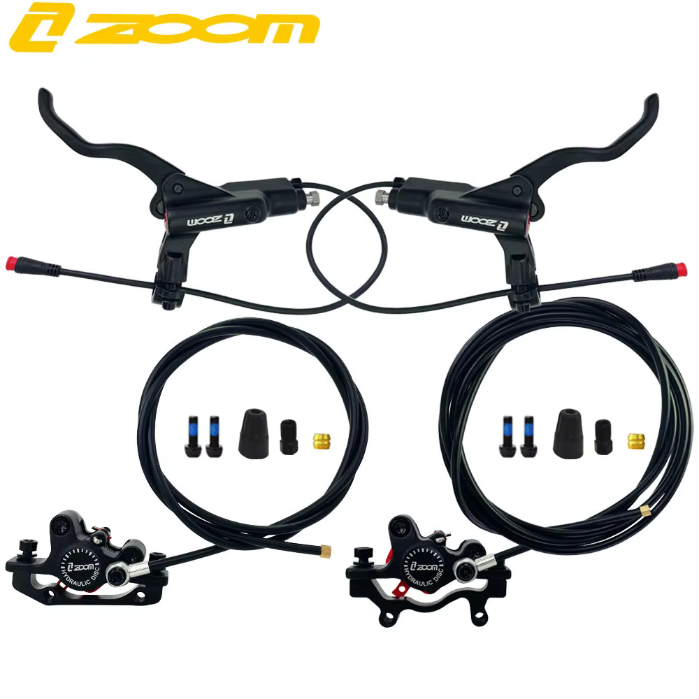 ZOOM vélo Scooter électrique mise hors tension contrôle huile hydraulique étrier de frein à disque 2200 1200mm pour Zero 10X 11X KUGOO G Booster G1