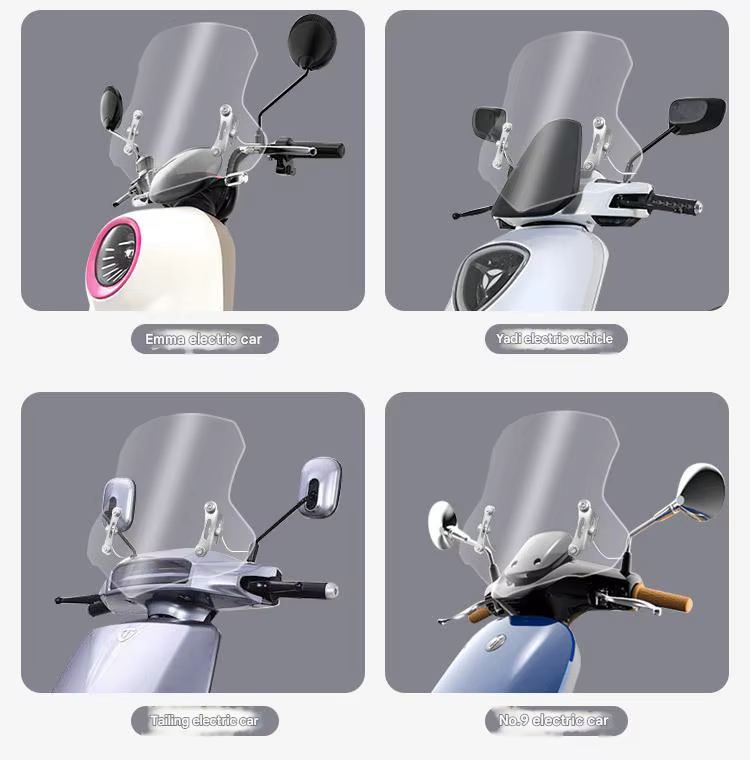 Pare-brise universel amélioré pour scooter