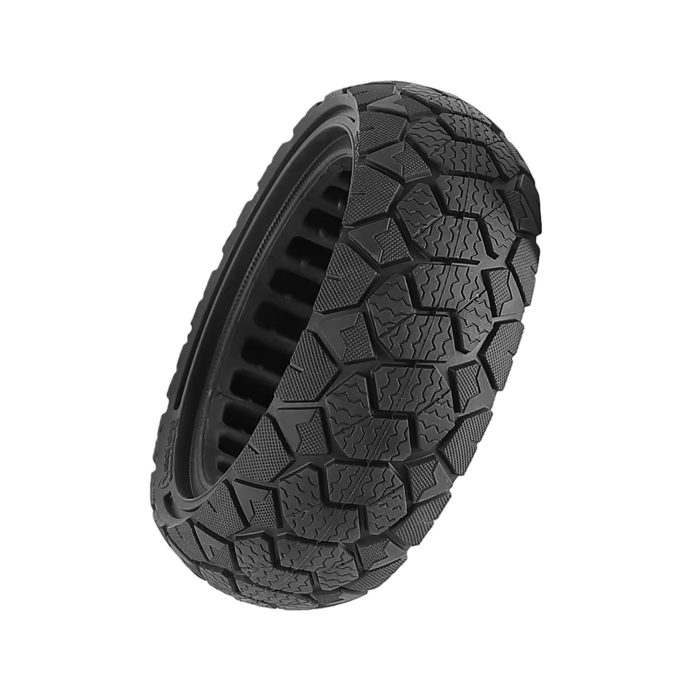 Pneu plein alvéolé tout-terrain 9x3.0-6 pour trottinette électrique