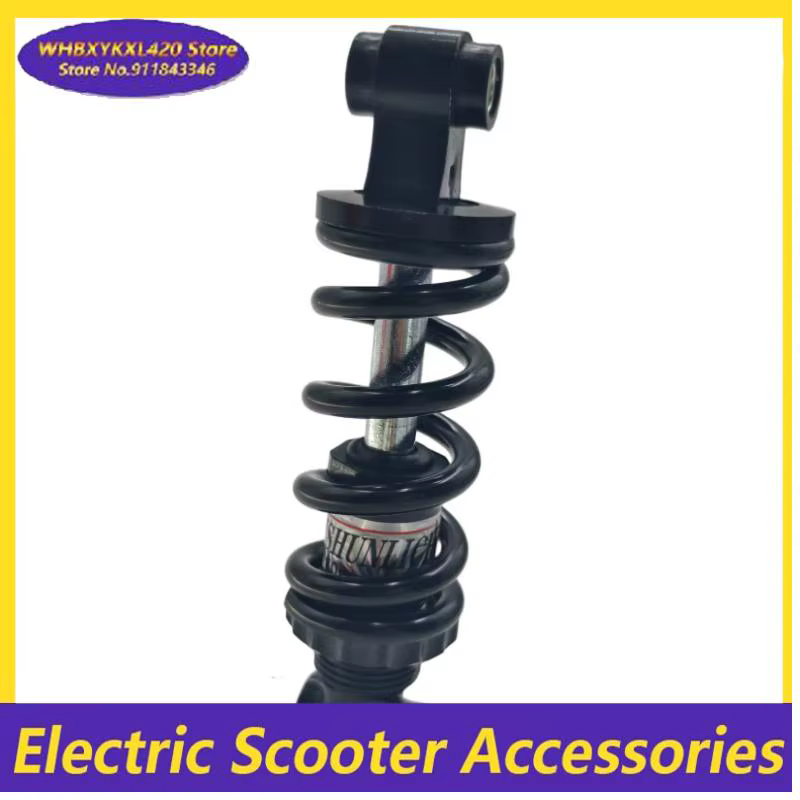 Amortisseurs 125MM noirs pour trottinettes électriques – Amortisseur à ressort de haute qualité