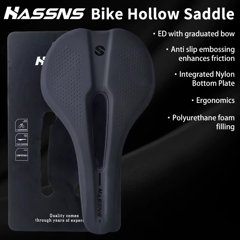 HASSNS HA2035 Selle de vélo VTT Selin confortable