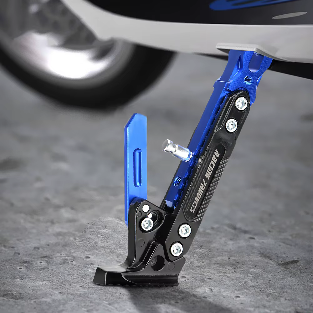 Béquille latérale réglable CNC pour moto électrique