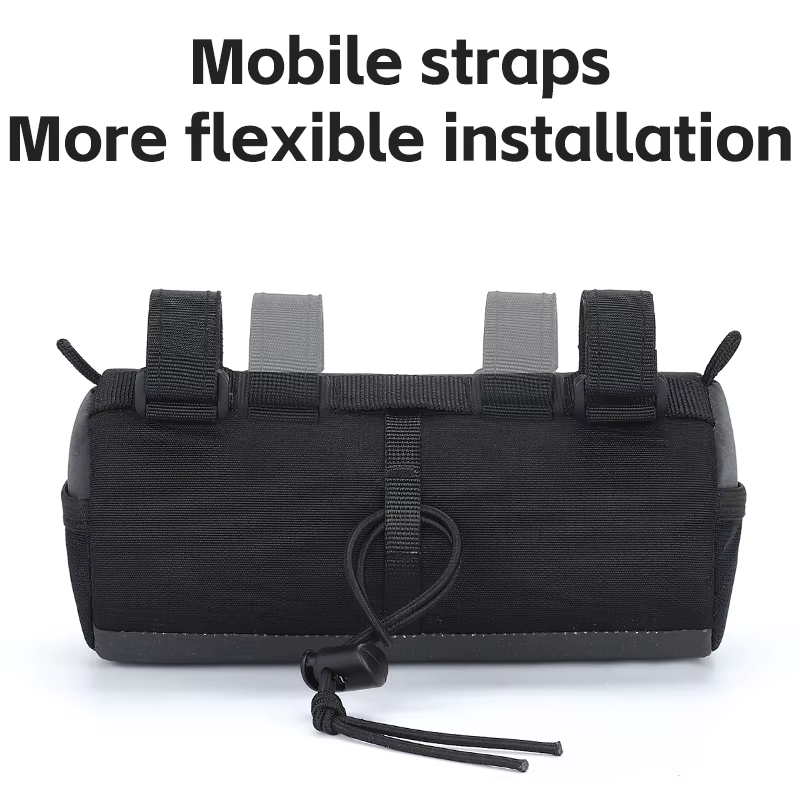 WEST BIKING-Sac de guidon de vélo portable avec bande élastique